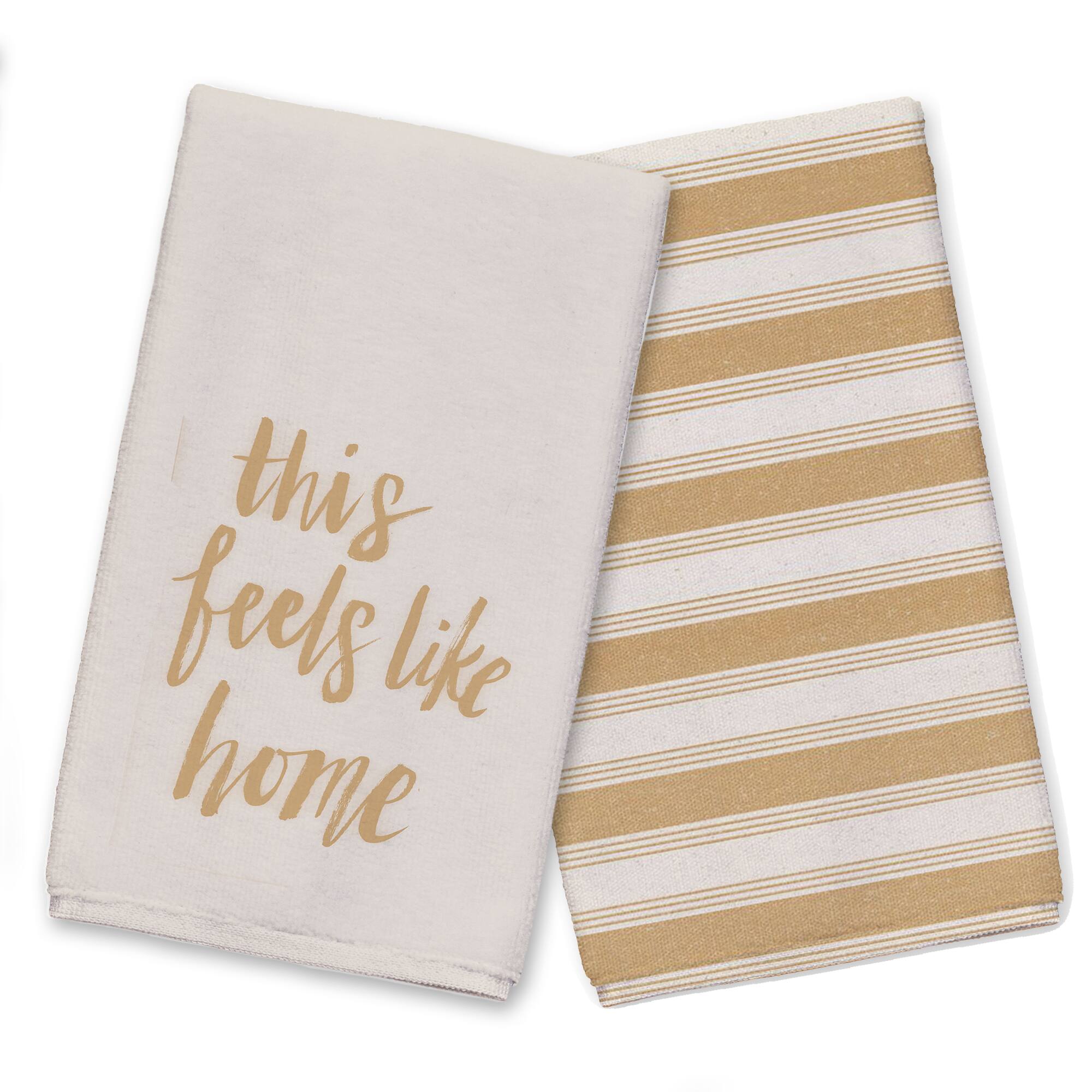 This Feels Like Home Tea Towel Set